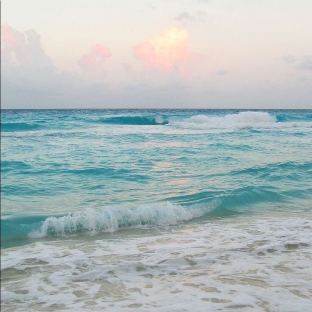 The beach